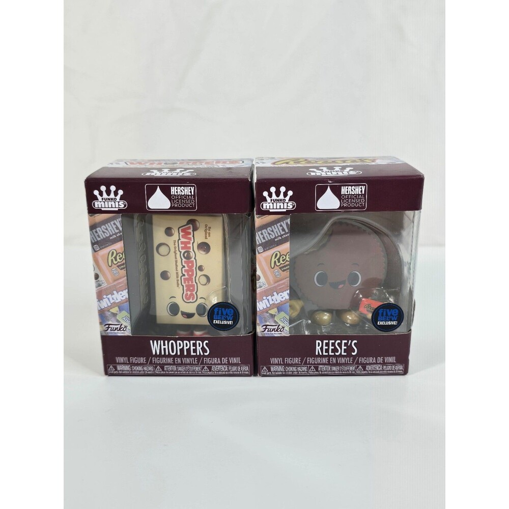 Funko Hershey Reese's and Whoppers Minis Vinyl Figures (2)